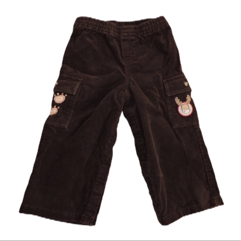 Talbots Kids Reindeer Christmas Pants 24M - Picture 5 of 5